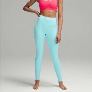 NEW Lululemon Align High-Rise Pant 28" Cyan Blue 6